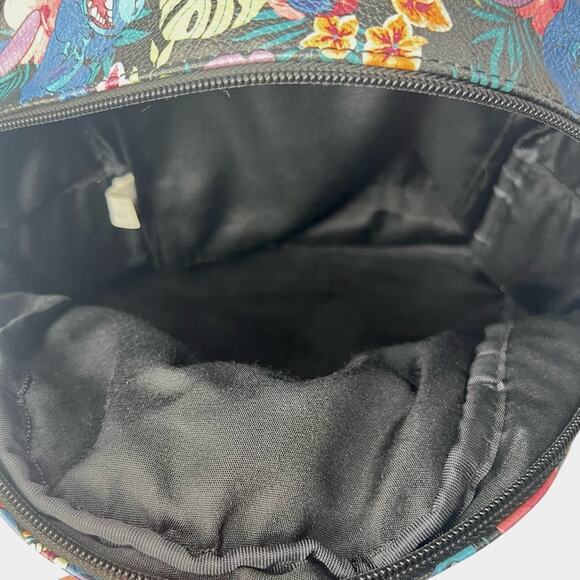 Loungefly Disney Lilo & Stitch Mini Backpack Stitch Poses Hawaiian Tropical - Picture 9 of 14